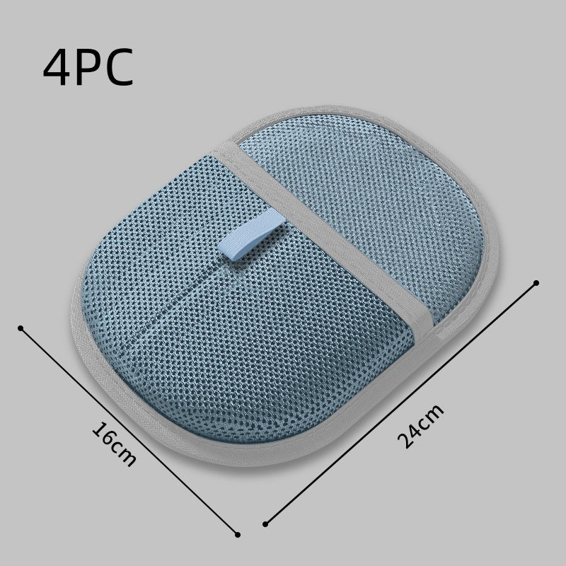 Pet Hair Remover Gloves For Dog Cat Rabbit With Long Short Curly Hair