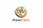 PawFect logo with dog and cat